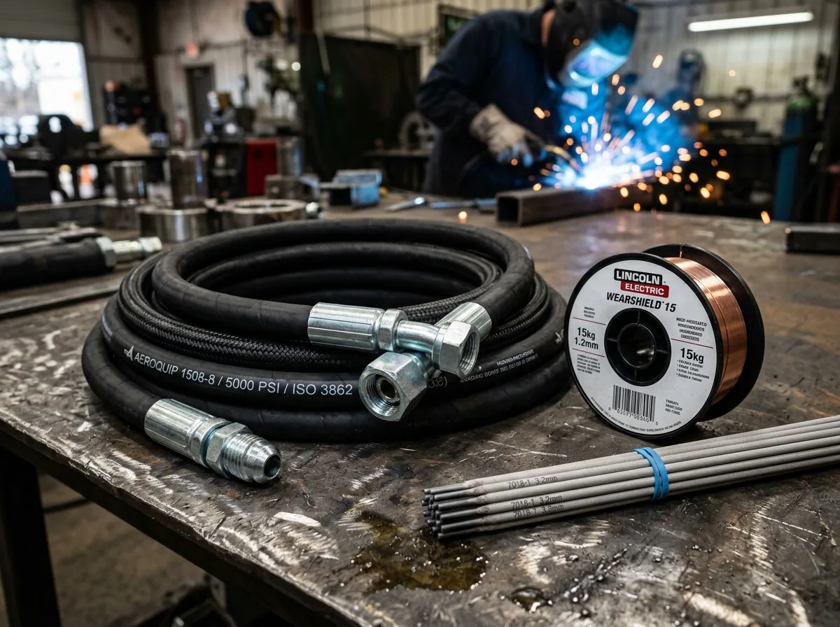 Selang Hidrolik, Fitting & Kawat Las - PT Asta Mitra Industri